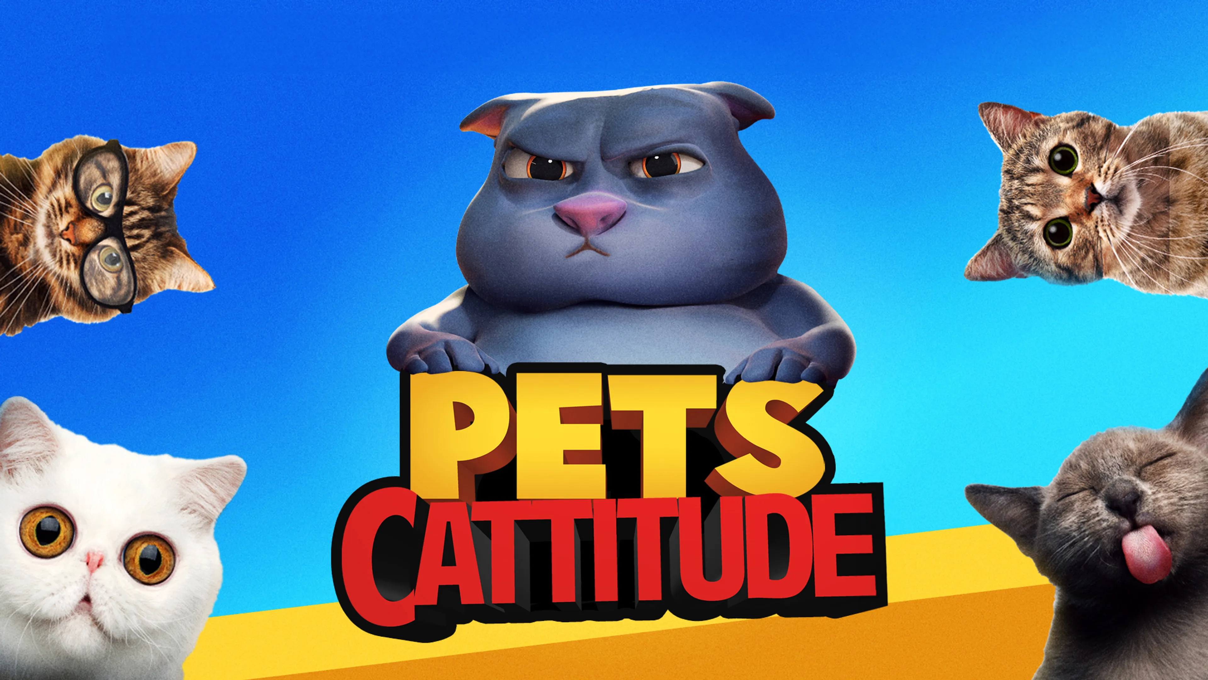 Pets: Cattitude poster